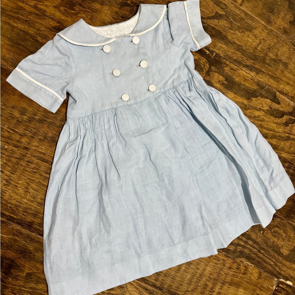 Vintage Katie & Co toddler sailor dress